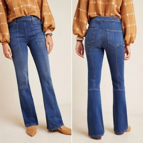 Pilcro and the Letterpress Denim - Pilcro and the letterpress high rise bootcut jeans